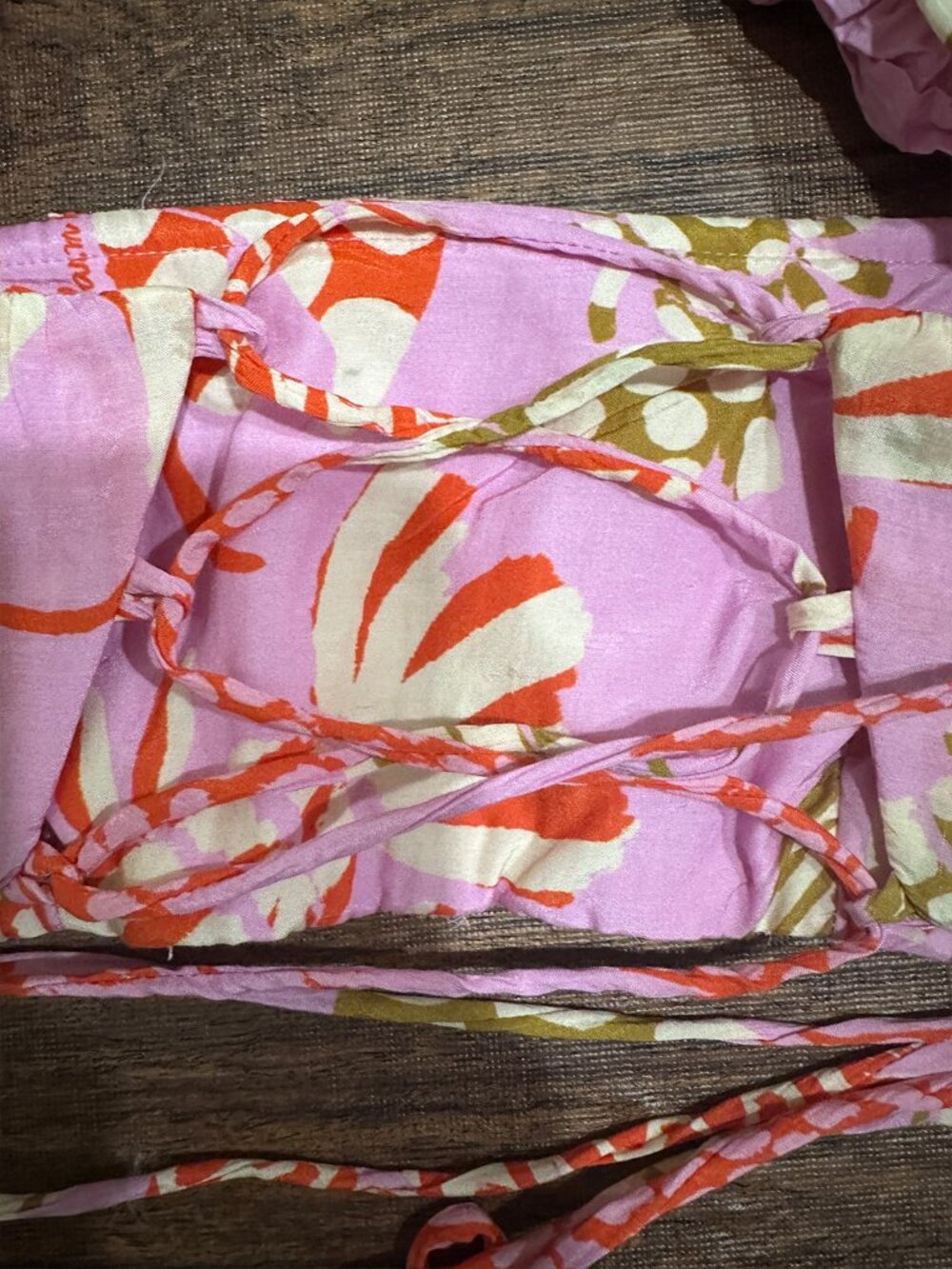 FARM Rio Set - Floral Mixed Lobsters Pink XS - Picture 11 of 15